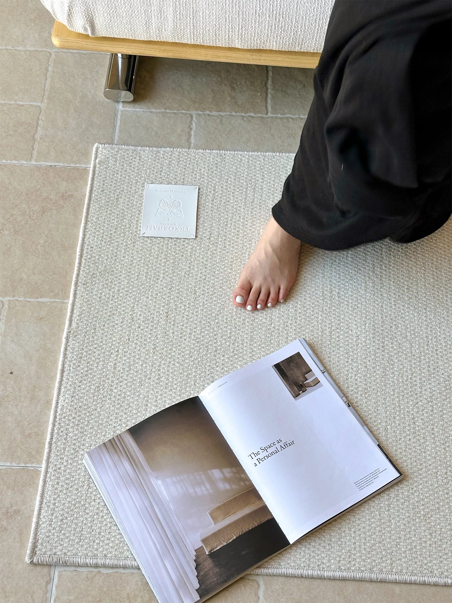 TEXDR Luxury  Entrance Mat Woolen Living Room Carpet Anti-Slip Home Entrance Doormat Cusizable Cry Sle