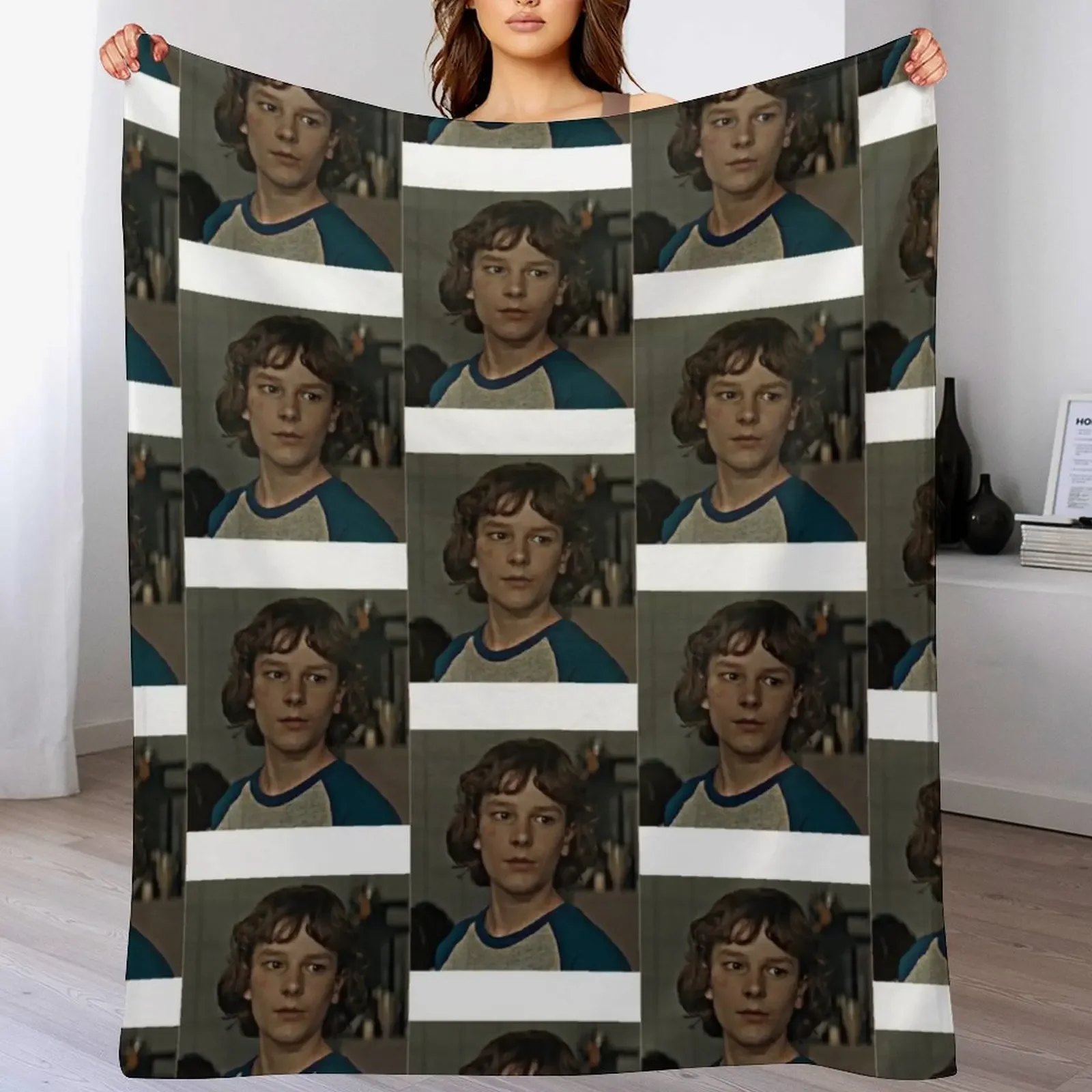 

Finney Blake Throw Blanket Soft Bedroom Blanket for Night Sleeping