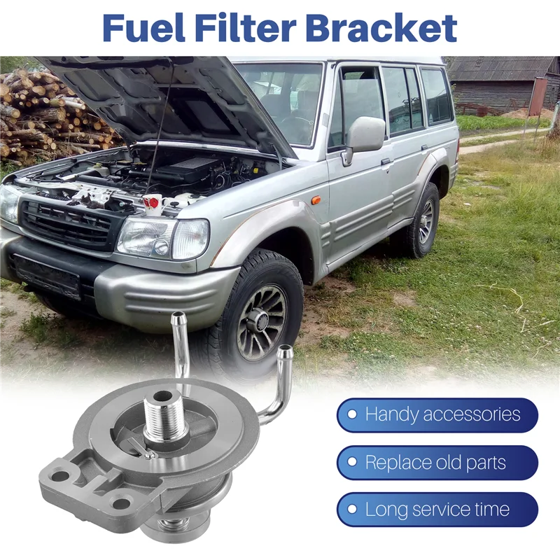 Precision Premium Fuel Filter Body Assembly 3197244000 For Hyundai Galloper, Terracan, H1, H100 Series - Bracket 31972H1000 3197