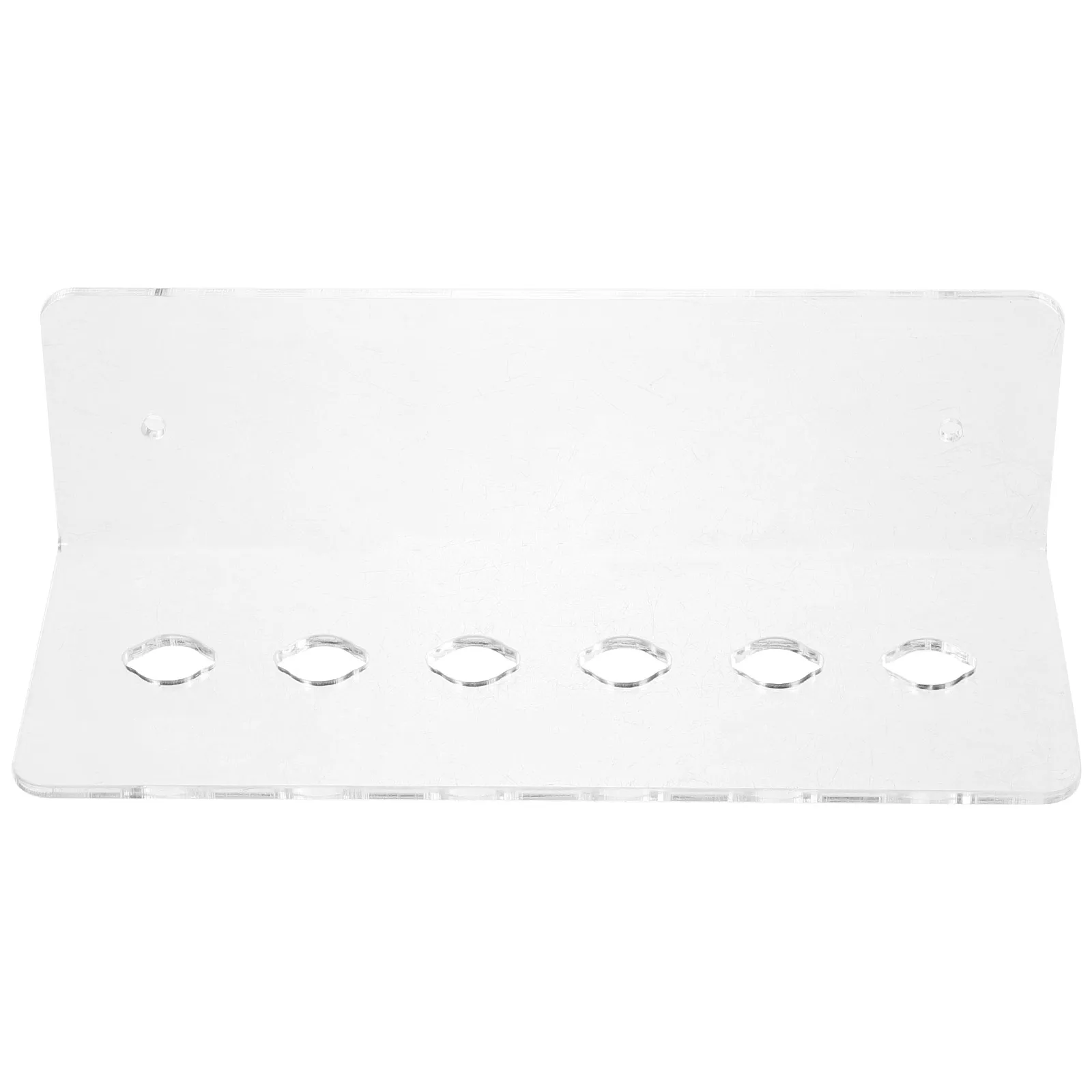 

Scissor Rack Salon Wall Mounted Holder Rack 6-Slot Shear Holder Hairdresser Scissor Holding Rack Clipper Storage Holder Wall