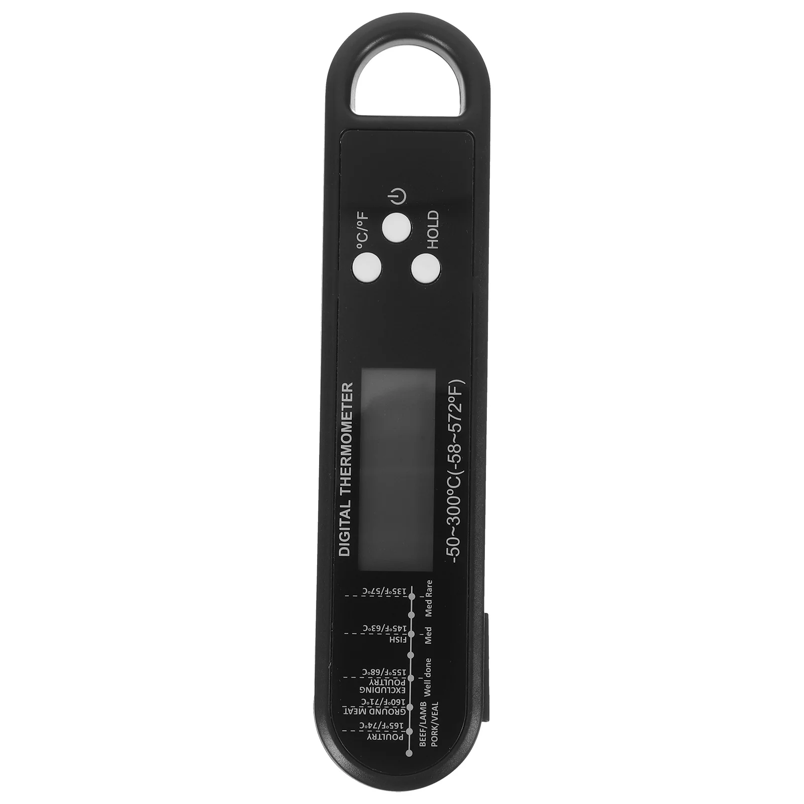 Termometro digitale per carne Termometro pieghevole per barbecue da cucina in acciaio inossidabile Sonda per carne per barbecue Sonda per cottura Friggitrice ad aria