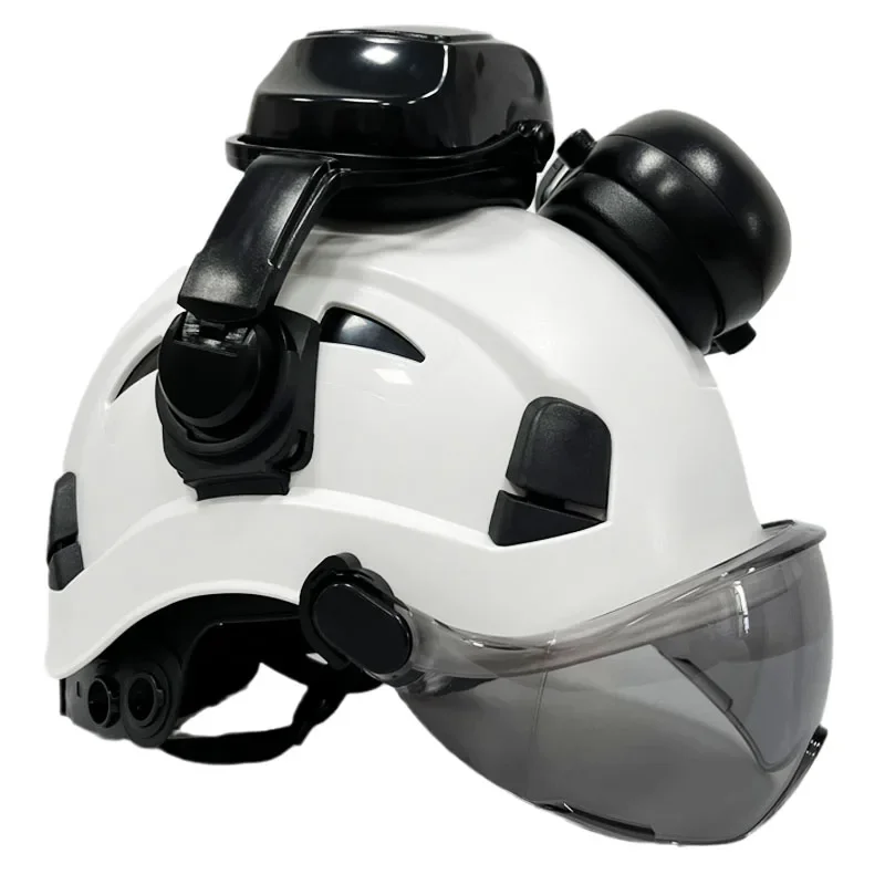 Orejeras de ingeniero, casco de seguridad, orejera para construcción Industrial, protección auditiva, antiruido, 30dB, CE, EN352-3