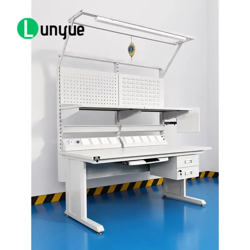 Anti Static Workbench Modular ESD Work Table For Electronic Repair Station Workshop Durable Furniture Wholesale