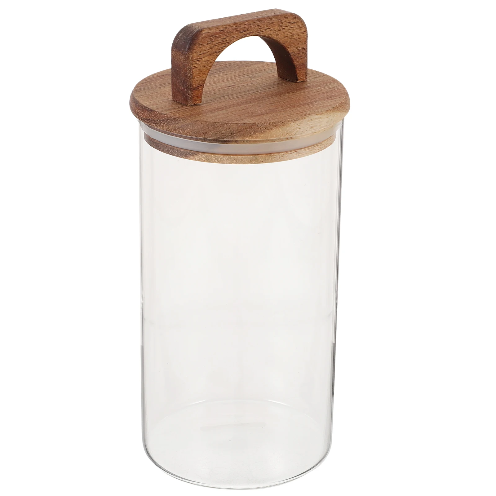 

Glass Tea Canisters 1200ml Sealed Storage Jars for Coffee Beans Sugar Kitchen Containers Airtight Lids