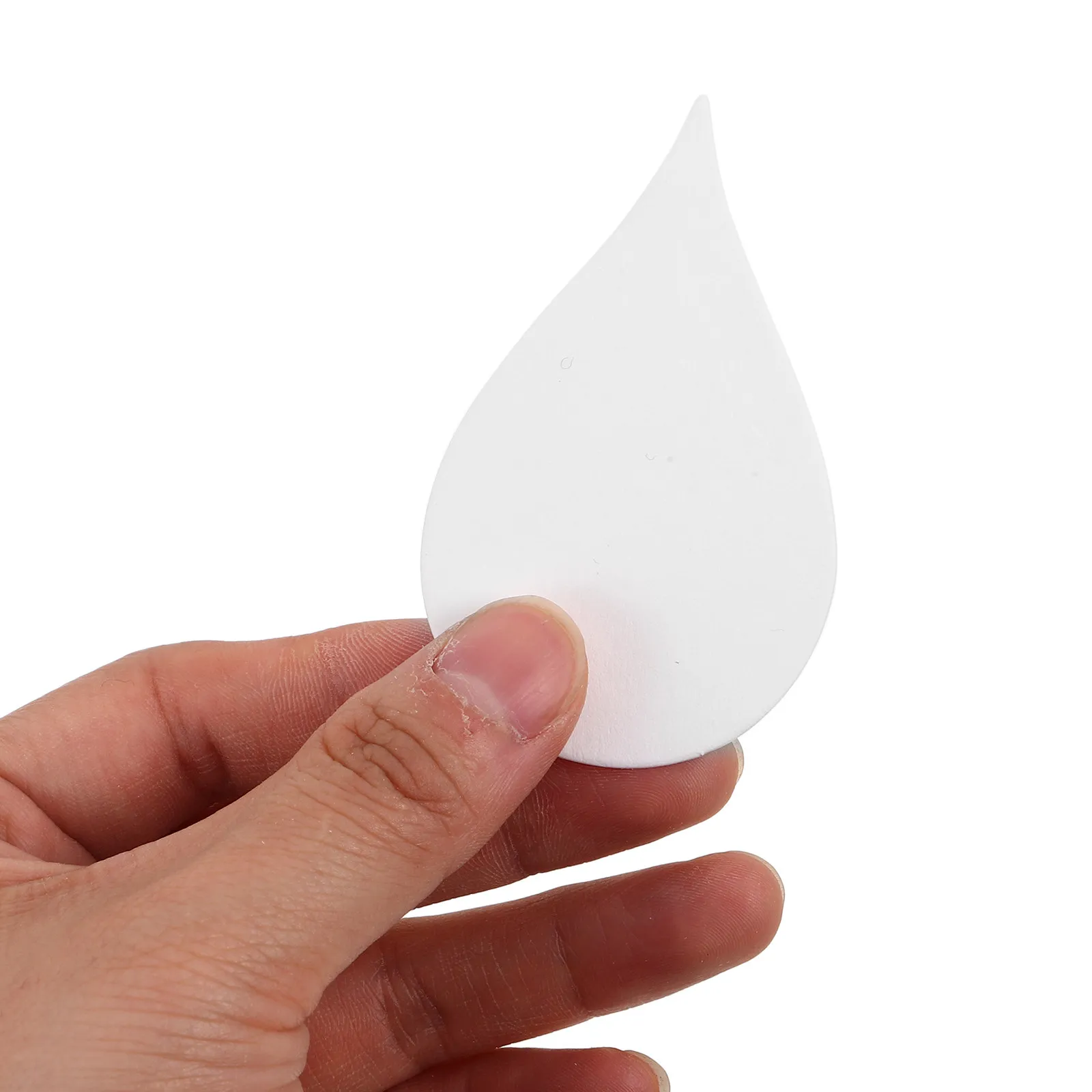 

100 шт. тест-полосок для духов в форме капли, точные тестеры ароматов, многоразовые карточки для отбора образцов ароматов