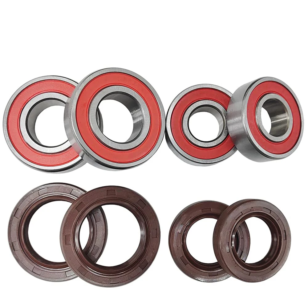 Front Wheel Bearings & Seals Kit For Yamaha Big Bear 250 Bear Tracker 250 YFM250