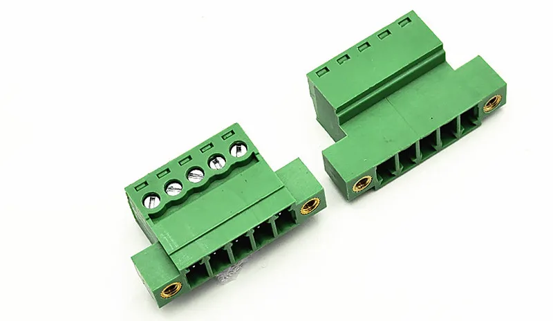 5Sets 15EDG 3,81 2/3/4/5/6 Pin lötfreie Stoßschrauben Sicherer Klemmenblock-Anschluss 3,81 mm Rastermaß Stecker + Pin-Header-Buchse – Detail 3