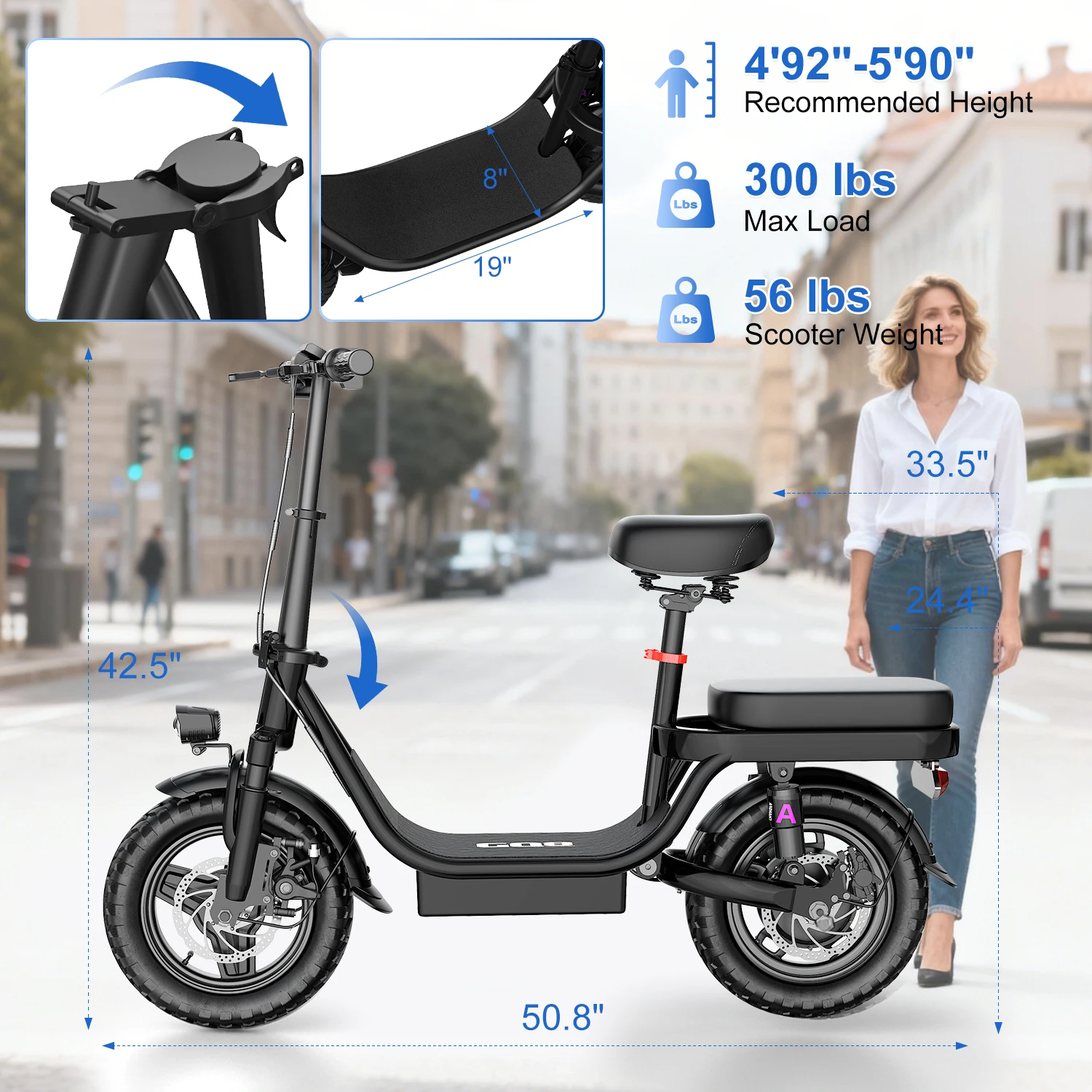 

Электросамокат для взрослых, 1000 Вт, 14/26 дюймов, 30-50 миль/ч, 30-60 миль пробега, 48 В, 10 Ач/15 Ач, 17.5 А, со съемным аккумулятором, оригинальный заводской электровелосипед