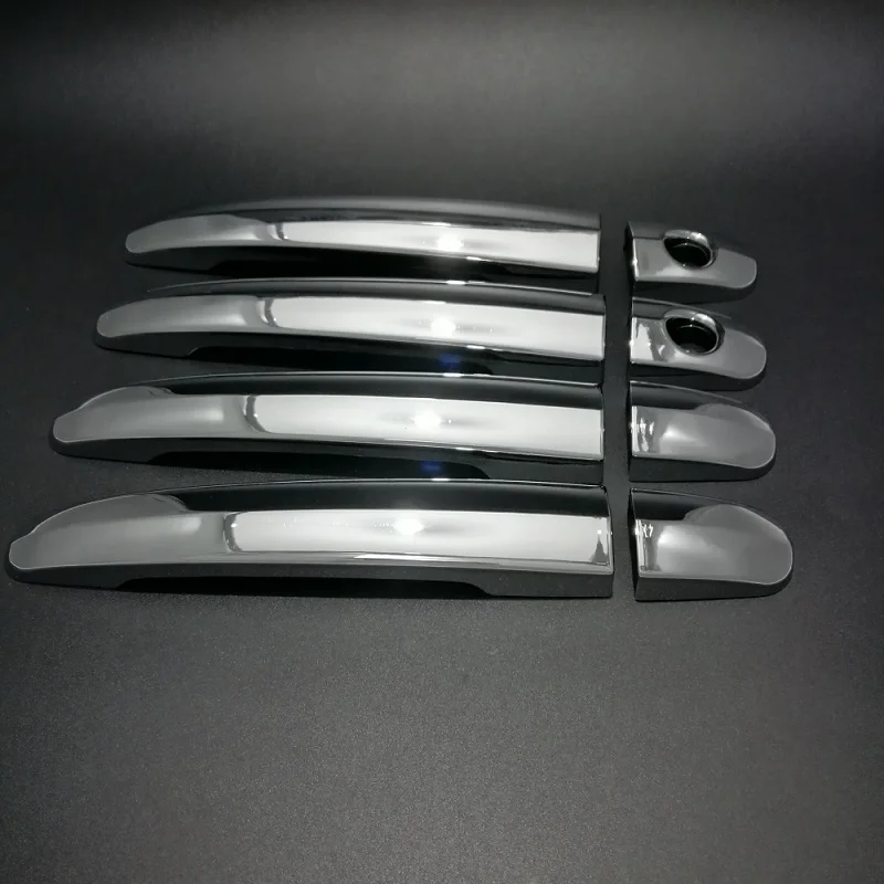 Chrome Exterior Door Handle Cover For Chevrolet Lacetti Optra Daewoo Nubira Suzuki Forenza Holden Viva Stickers Car Styling