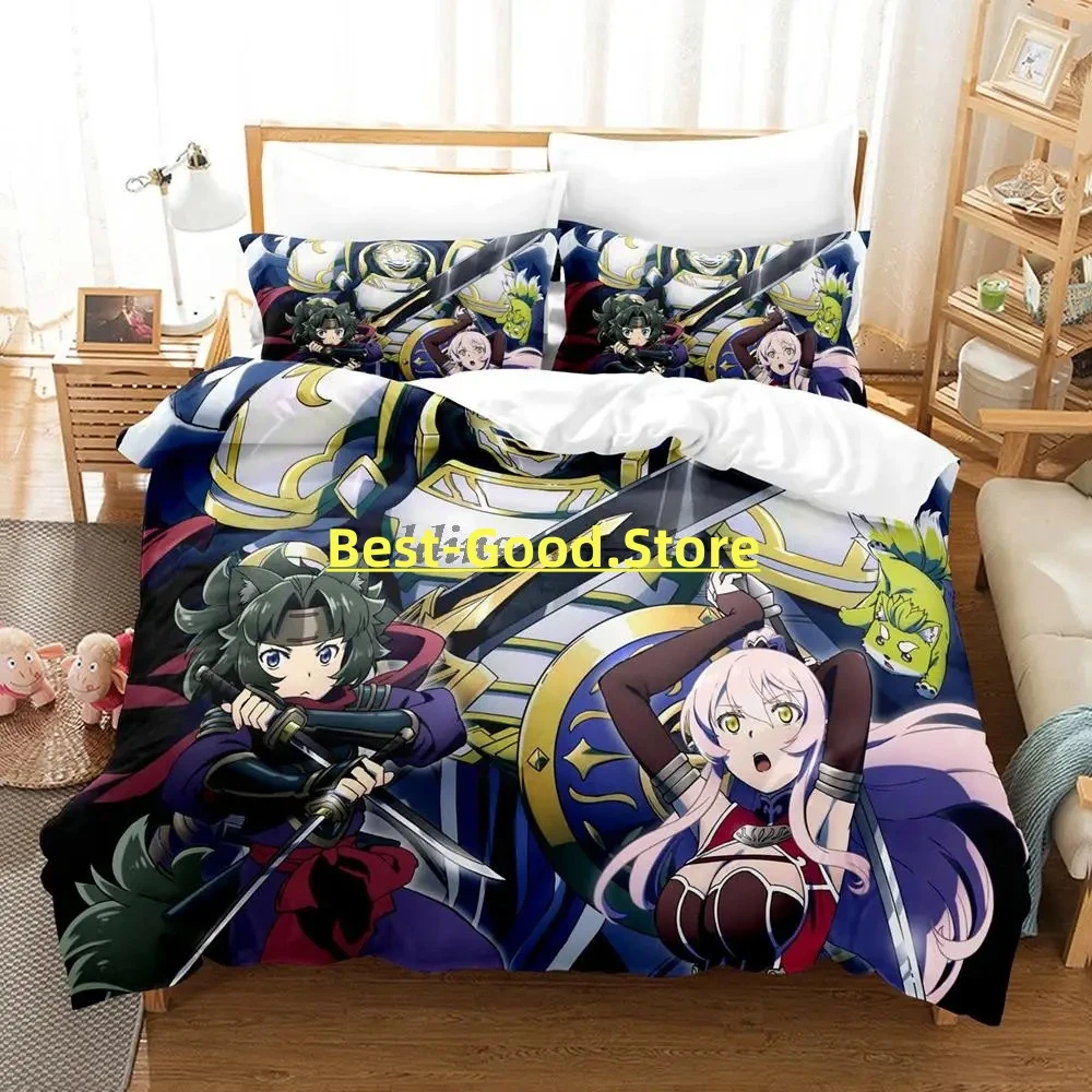 

2023 Skeleton Knight Bedding Set Single Twin Full Queen King Size Bed Set Aldult Kid Bedroom Duvetcover Sets Anime Bed Sheet Set