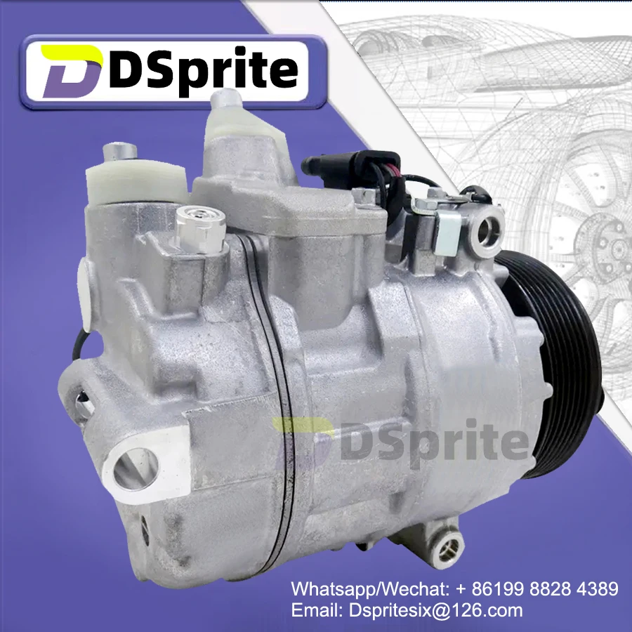 7SAS17C AC A/C Compressor  4472500220 for Mercedes BENZ GLE350 GLS350 C292 W166 X166 S350 W222 V222 X222 A0008307200 0008307200