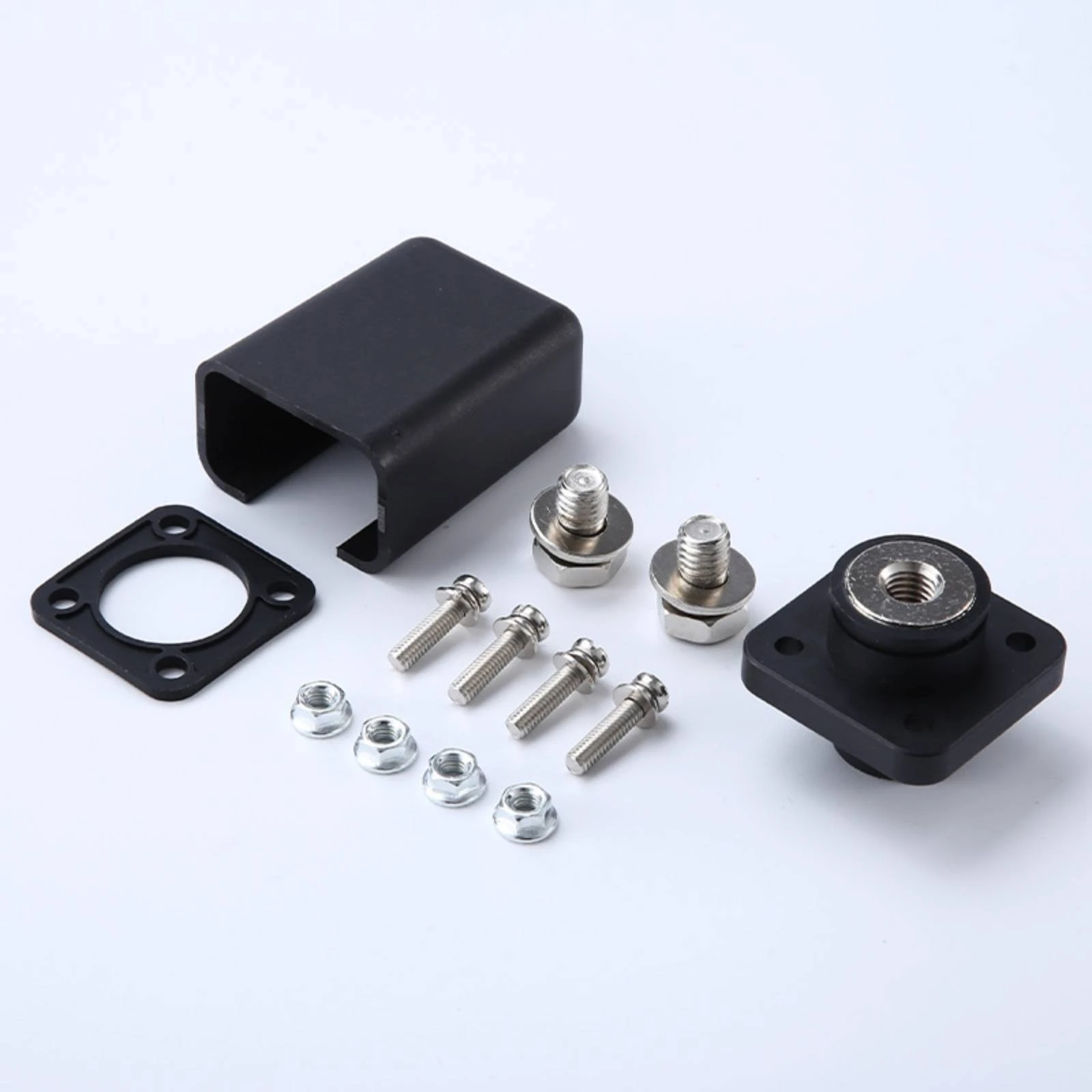 High-Current Terminal Post Through-Wall Panel-Mount Terminal with Gasket Battery Power Junction Post Secure Hardware