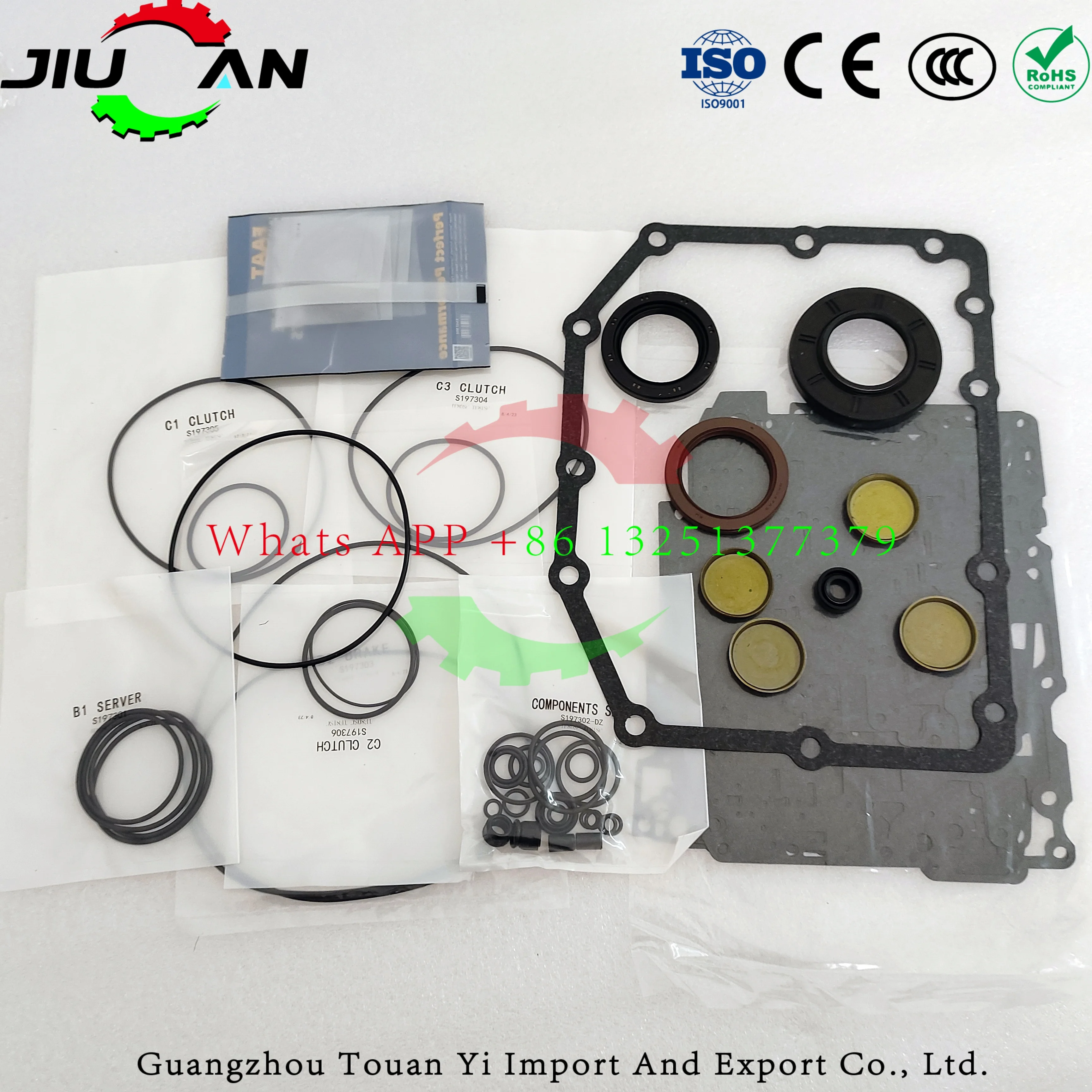 

Auto Transmission Rebuild Overhaul Kit TF80-SC TF81-SC Gasket Rings For VOLVO, Ford, CADILLAC, LINCOLN, MAZDA