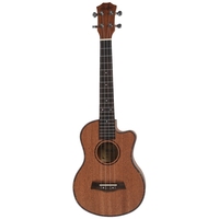 Top-Tenor Acoustic 26 Inch Ukulele 4 Strings Guitar Travel Wood Mahogany Music Instrument