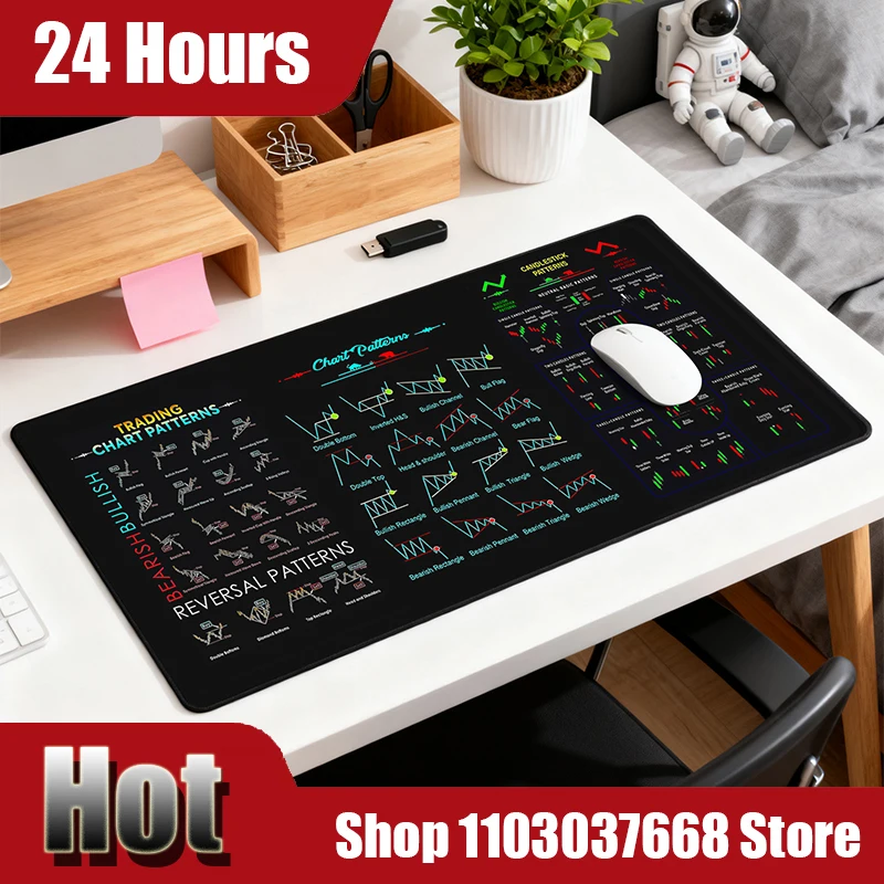 

Новый коврик для мыши с рисунком таблицы рынка, игровой коврик для мыши, геймерские настольные коврики, резиновые коврик, коврики для клавиатуры, большой коврик для мыши XXL, 2025 г.