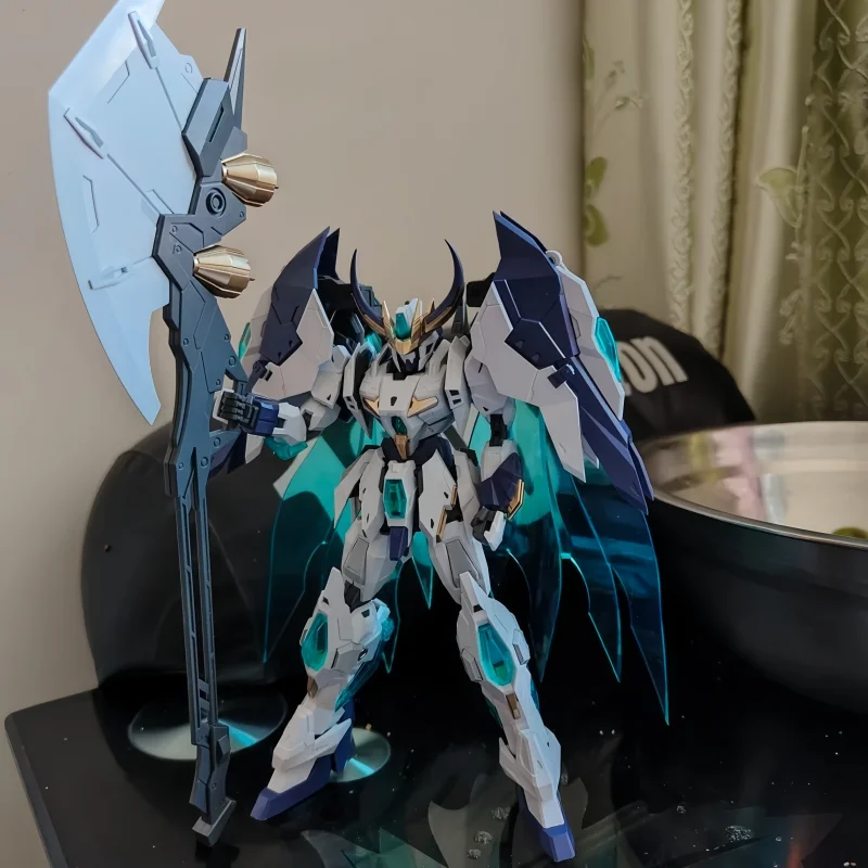 

Hot Sale Snaa Giant Axe Lancelot 1/144 Be Sc-005 Hg The Round Table Knights Plastic Model Kit Assembly Model Toys Holiday Gifts