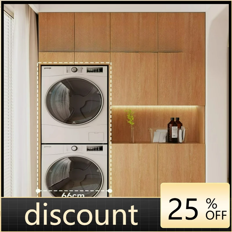 

LTT embedded balcony bay window cabinet household waterproof sunscreen locker washing machine integrated cabinet