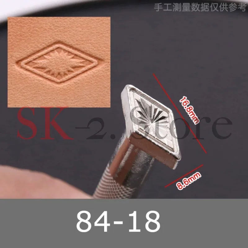 Printing Tools DIY Leather Engraving Printing , Leather Art Edge Knocking Alloy Printing Leather Goods