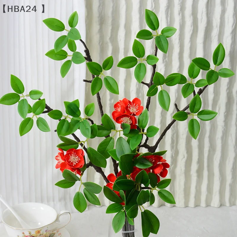 Silk Begonia Bush - Artificial Flowers Outdoor Decoration - Simulated Begonia Flowers Room Decor Floral Decoration