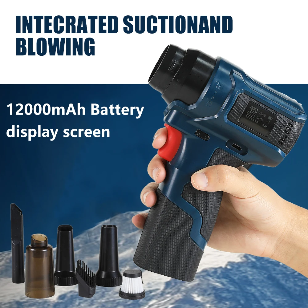 

S40 Турбореактивный вентилятор, 650 г, регулировка тяги, мощный воздуходувка, бесщеточный двигатель, турбореактивный вентилятор, турбовентилятор, сильное удаление пыли