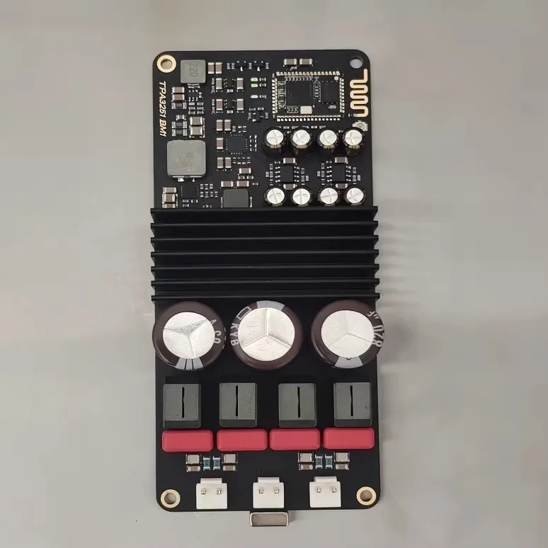 

GHXAMP TPA3251 Class D Digital Bluetooth Amplifier Board with QCC3095 Bluetooth 5.4 (LDAC) - 2x120W Stereo, 130.8mm Length 1PC