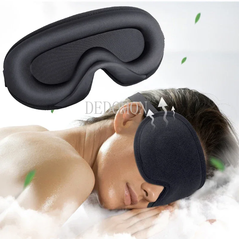 3D Sleep Mask Eyeshade Block Out Light Sleeping Aid Eyepatch Sleeping Mask for Eye Cover Blindfold Nap Travel Relax Slaapmask