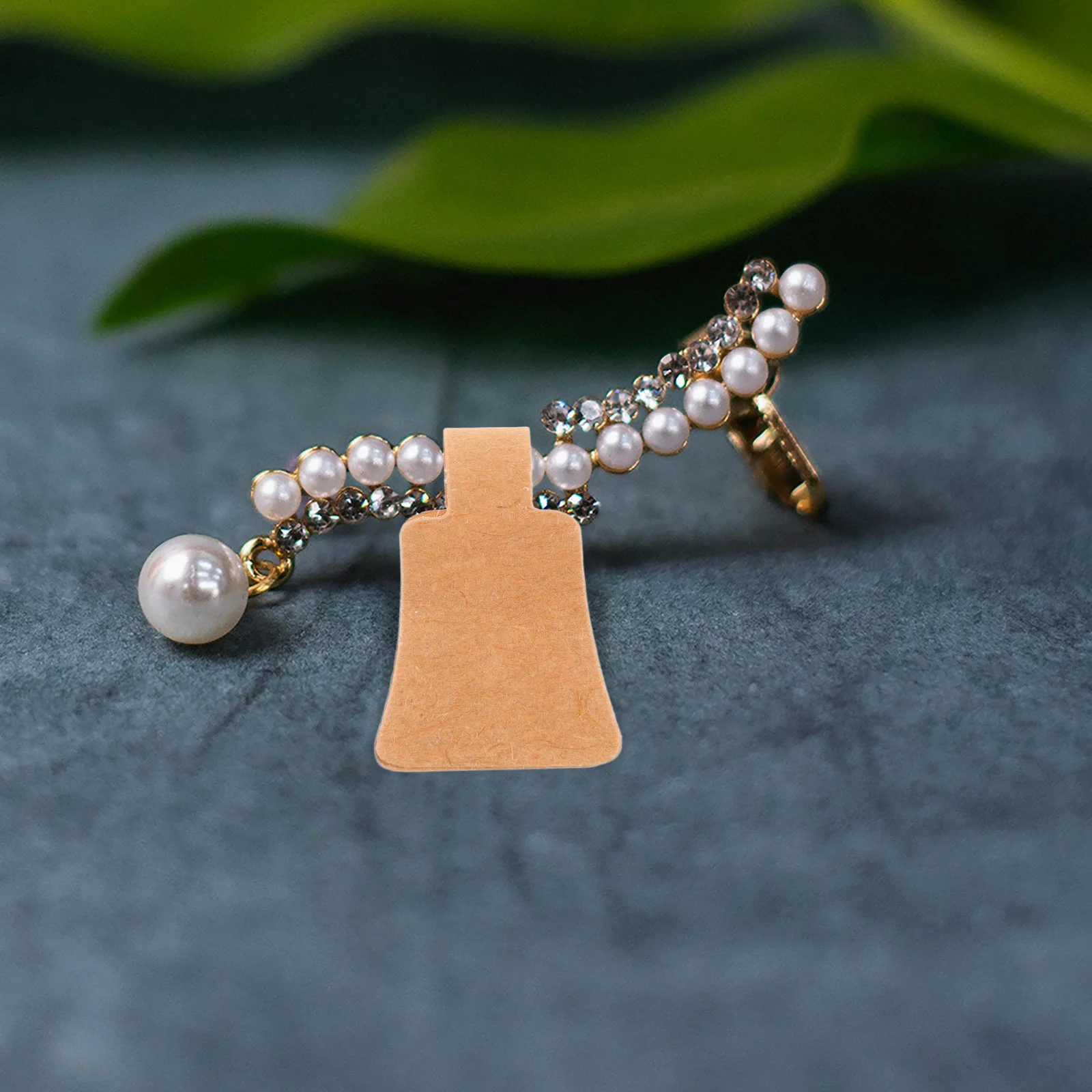 

300pcs Kraft Paper Tags Blank Price Labels For Jewelry Necklace Ring Diy Crafts Wedding Favors Name Cards Display Hanging Tag