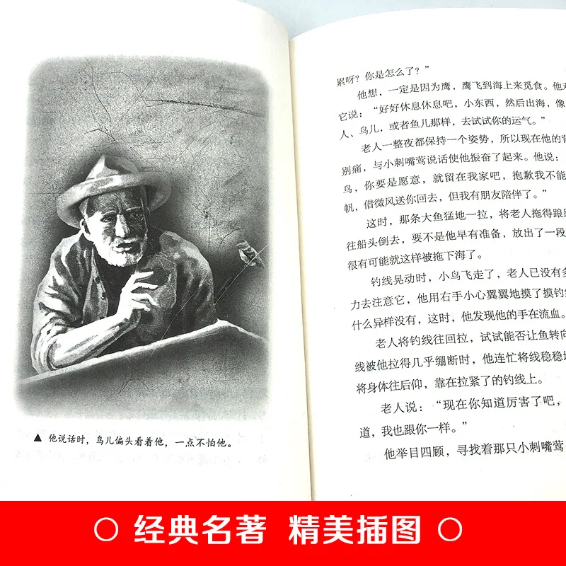 Old Man and Sea, Extracurricular Books for Primary and Secondary School Students