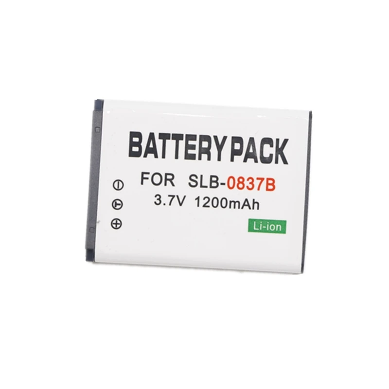 SLB-0837B Battery or Charger For Samsung Digimax L70 L70B L83T L85T L201 L301 NV8 NV10 NV15 NV20 SL201