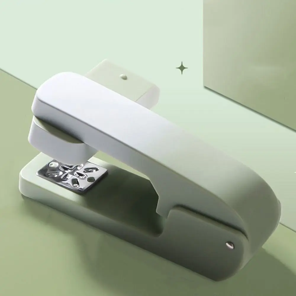 360 Degree Rotary Desktop Stapler Effortless Easy-Use Gradient Color Stapler Use 24/6 26/6 Staples Portable
