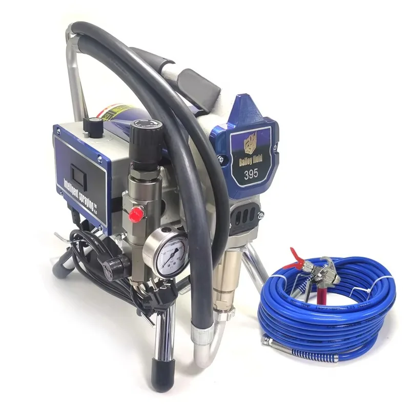 

Full set of high-quality accessories 220v 1300w 2L/min 395 hvlp electric airless spraying machine for decoration