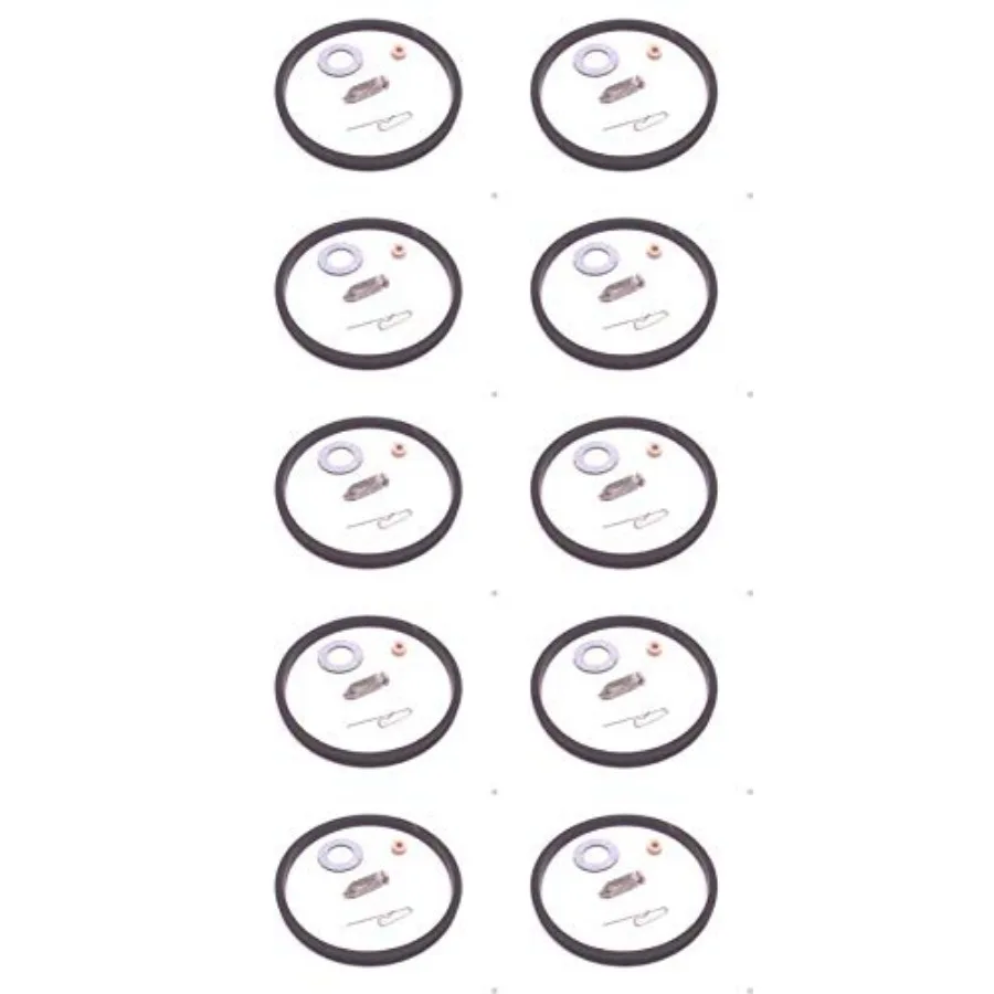 

Tecumseh 10 Pack Genuine 631021B Inlet Needle and Seat Kit OEM