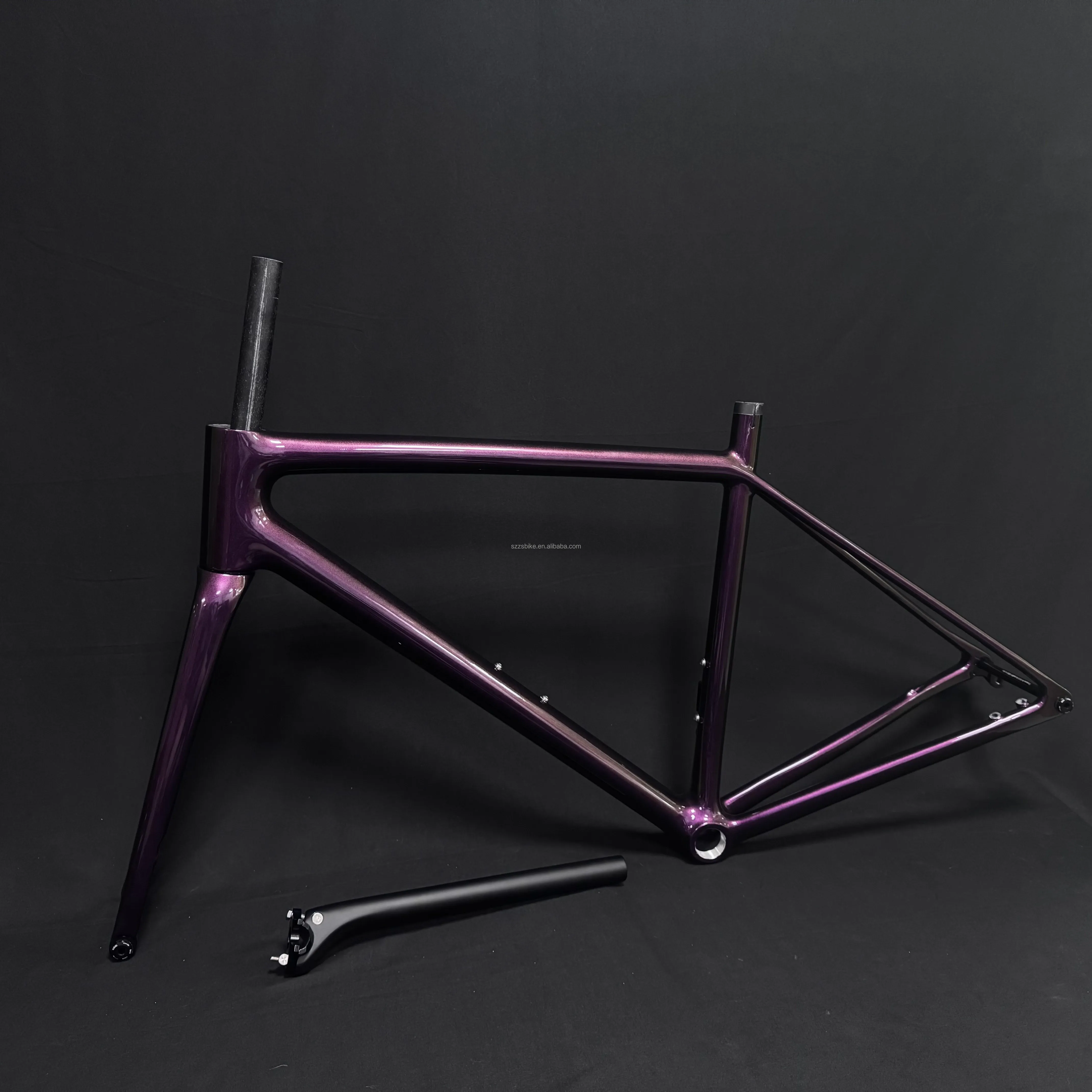 

Легкая рама аэрошоссейного велосипеда премиум-класса 2024, T1000 UD, карбоновый дисковый тормоз, рама гоночного велосипеда, размер 49/52/54/56 см