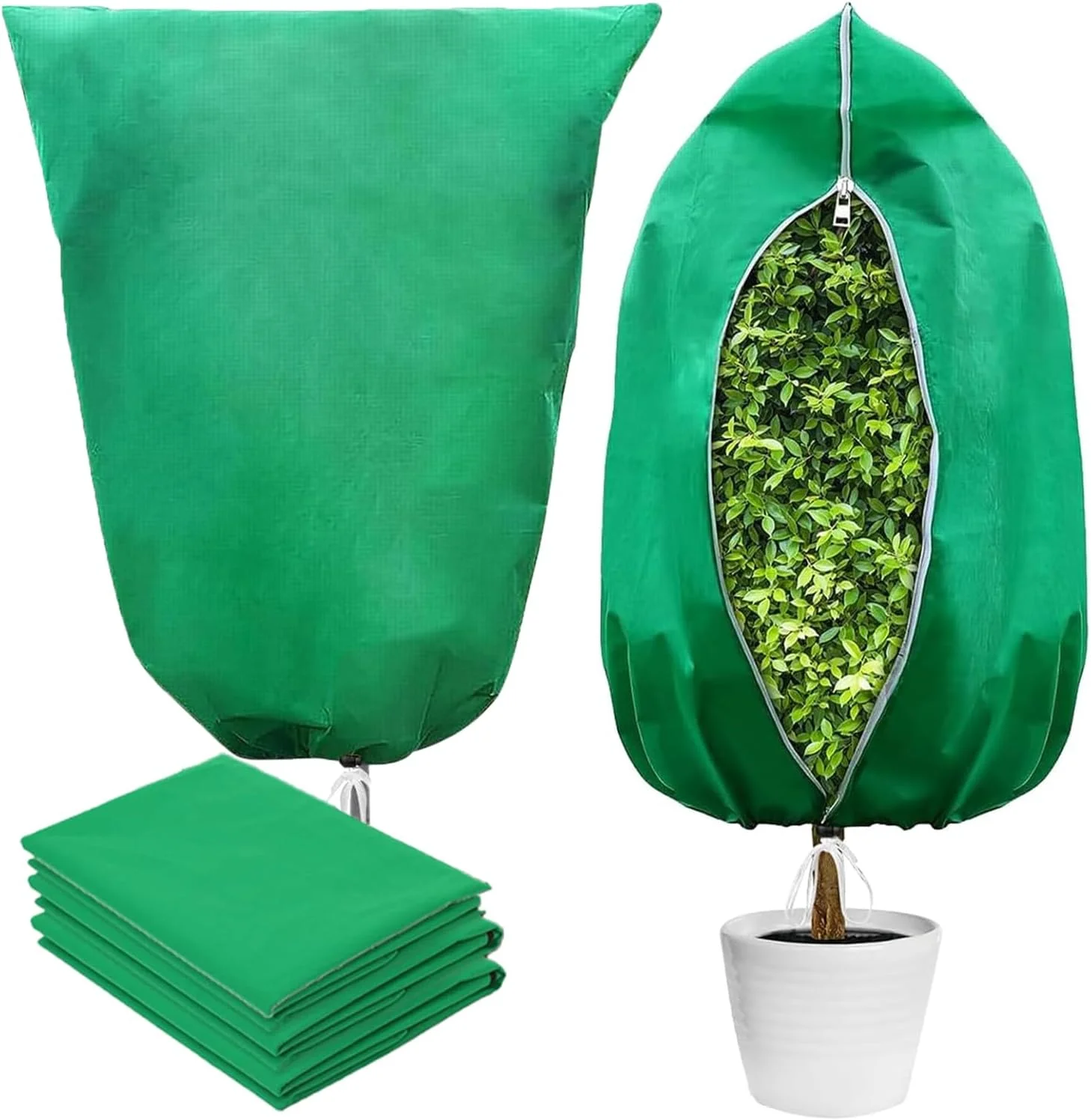Outdoor Planting Bag - 2 шт. Защитные чехлы для растений