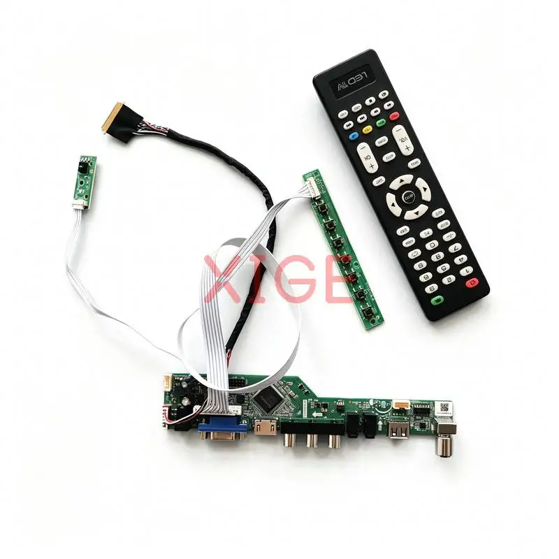 

Controller Board Fit LP156WF4 LP156WF1 LP156WFC LP156WF2 40Pin LVDS 1920*1080 Laptop Monitor Panel 1920x1080 HDMI+VGA+AV+USB Kit