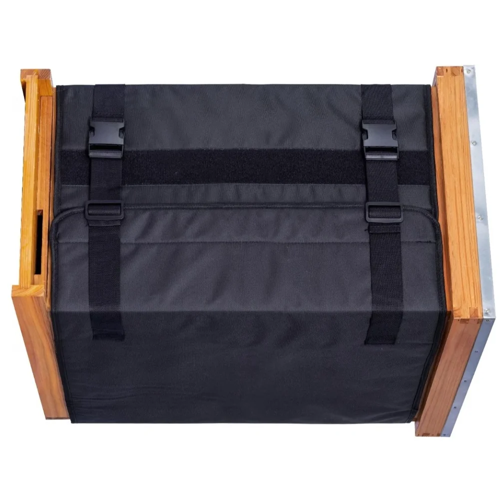 600D Waterproof Oxford Cloth Winter Beehive Wrap For 8&10 Frame Hives Insulated Bee Hive Cover For Beekeeping