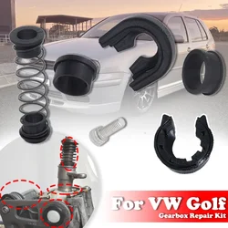 8PCS Gearbox Repair Kit For VW Golf MK4 MT Trans Shifter First Gear Getter Reverse Lever Change Selector Linkage Bushes Shell
