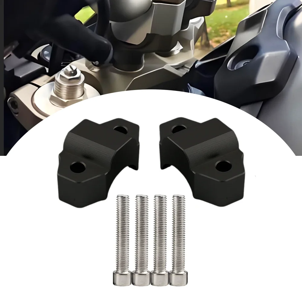 

Handlebar Riser Handle Bar Clamp Adapter For Yamaha MT-09 FZ-09 XSR900 MT-10 FZ-10 XJR1300 XT1200z XTZ1200 Nike/n 2018-2023