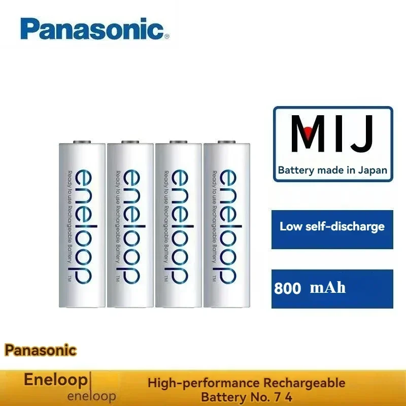 New Panasonic Eneloop 800mAh AAA 1.2V NI-MH Rechargeable Batteries For Electric Toys Flashlight Camera Pre-Charged Battery