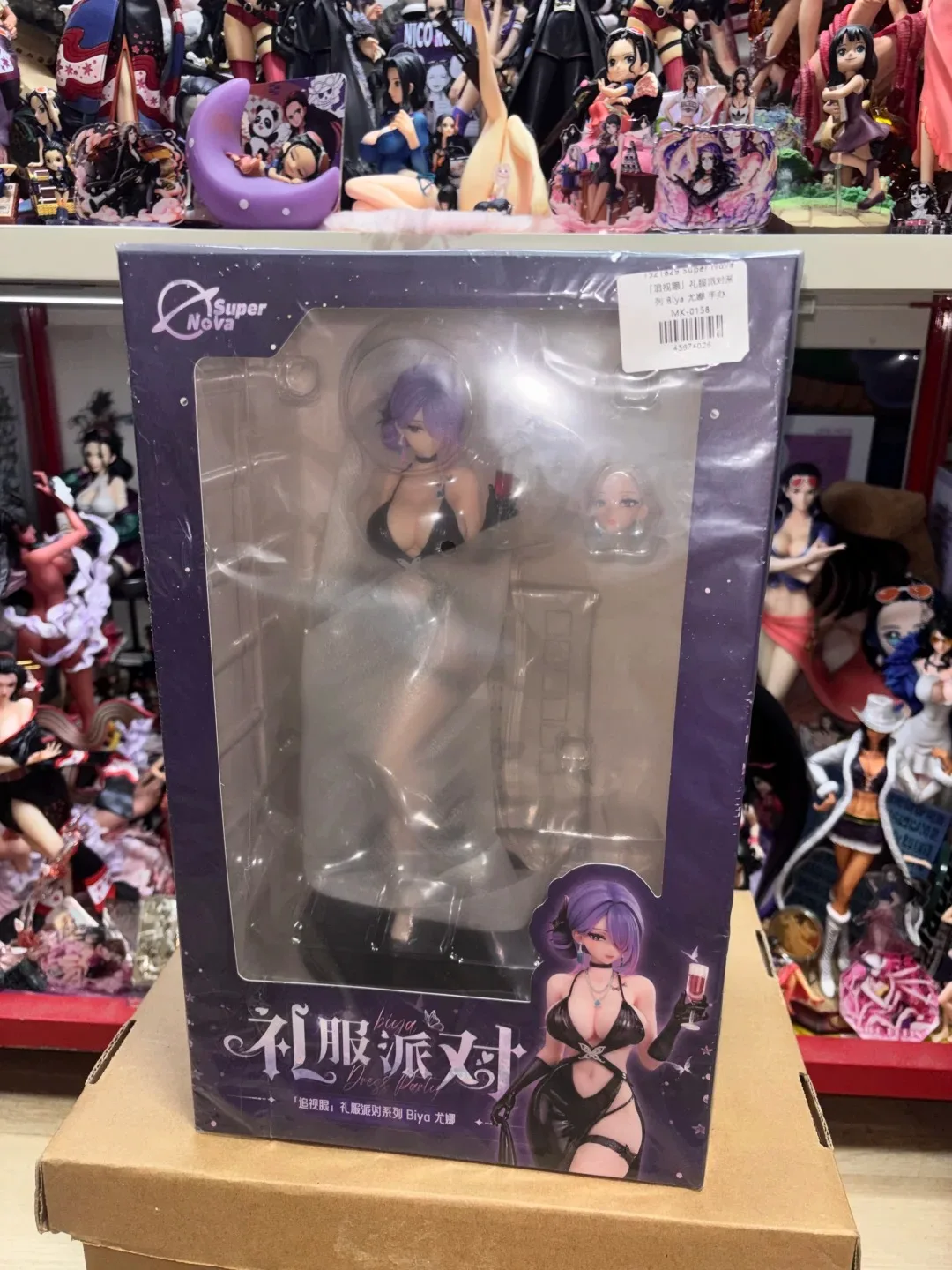 Super Nova Anime Figure Biya Youna Tracking Eyes Evening Gown Party Series 2026 New Release Pvc Statue For Adult Collection