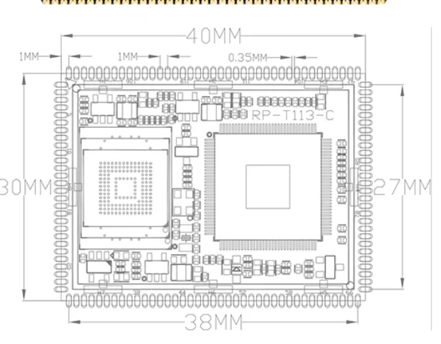 Suitable for development board dual core T113-S3