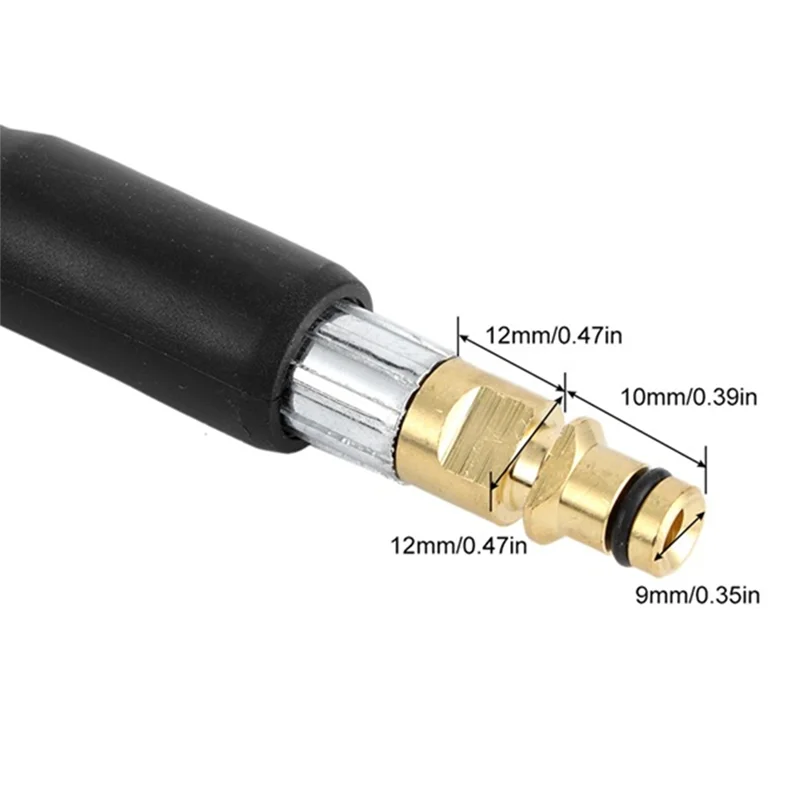 A24P جهاز تنظيف يعمل بالضغط العالي 6 متر خرطوم صرف المجاري ل Karcher K2 K3 تنظيف فوهة خرطوم الأنابيب الأنظف مع المشبك