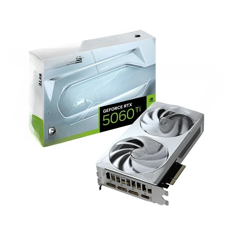 GeForce RTX 5060 Ti OC ICE 16G Ice Falcon Gaming AI Graphics Card