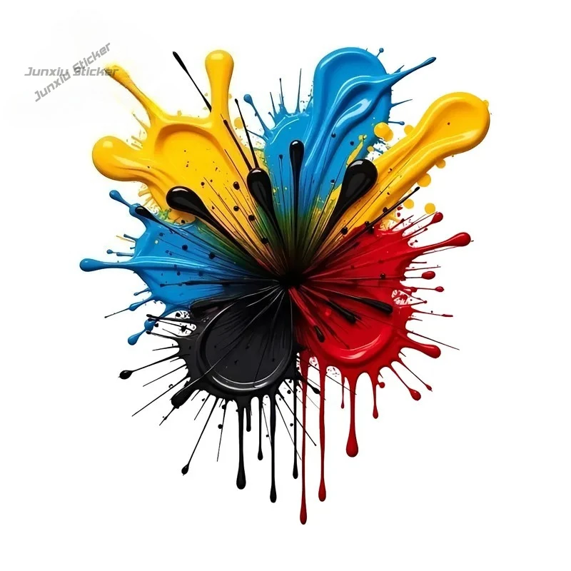 

Colorful Graffiti Car Sticker Motorcycle Rear Windshield Vinyl Waterproof Decals Personality Scratch-Proof Car Label