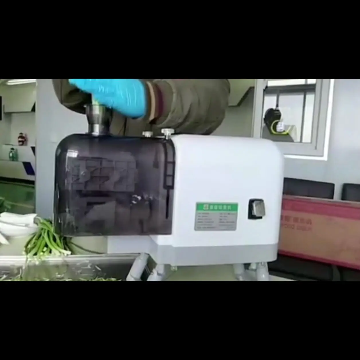 

Electric Scallion Shredder Commercial Scallion Shredder Roast Duck Scallion Shredder Stainless Steel Full-Automatic Korean Shre