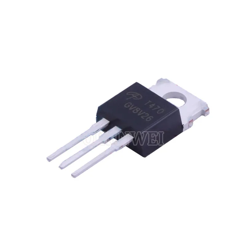 MOSFET 75V 10a AOT470 TO-220(TO-220-3), (10 pièces), nouveau et Original