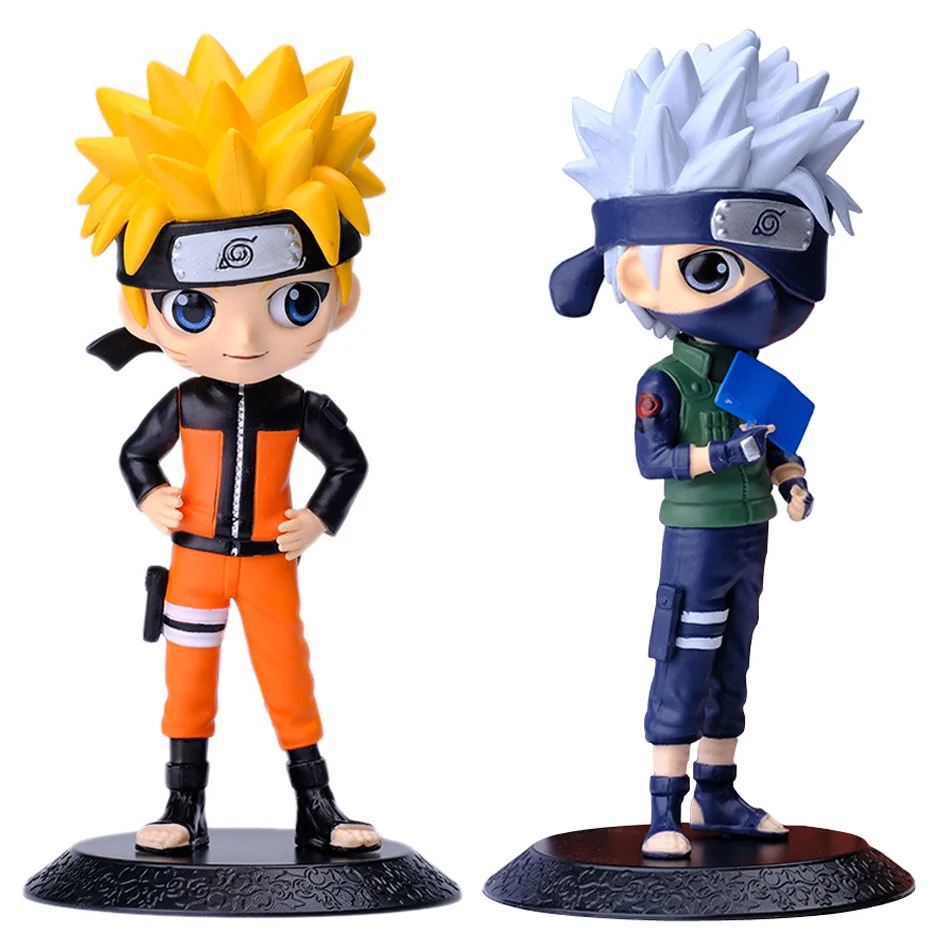 15cm Naruto Sakura Action Figures Uchiha Gaara Kakashi Model PVC Anime Figurines For Decoration Collection Gift Toys