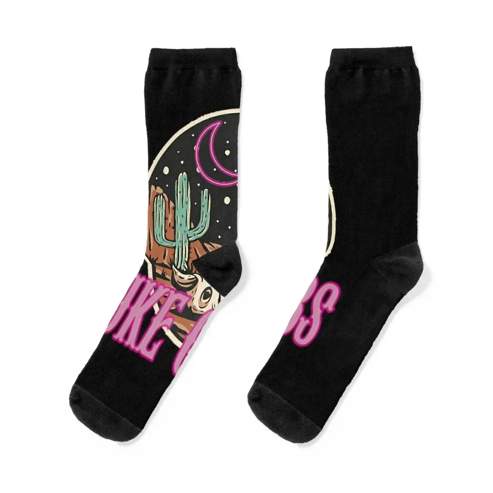 

Luke Combs Music Neon Country Socks compression shoes retro Boy Socks Women's