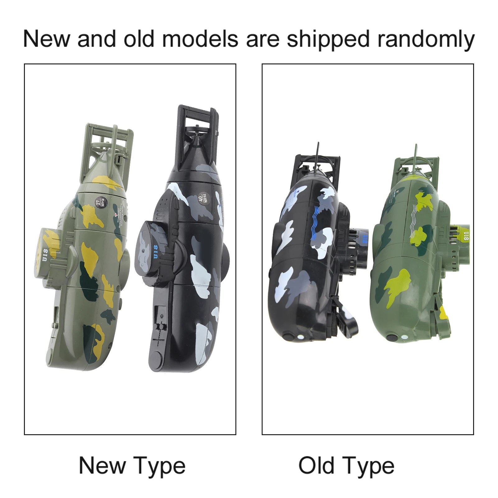 เรือดำน้ำจำลอง6ช่อง, โมเดลเรือดำน้ำขนาดเล็กทหารควบคุมระยะไกลโมเดลเรือดำน้ำขนาดเล็ก6ช่อง