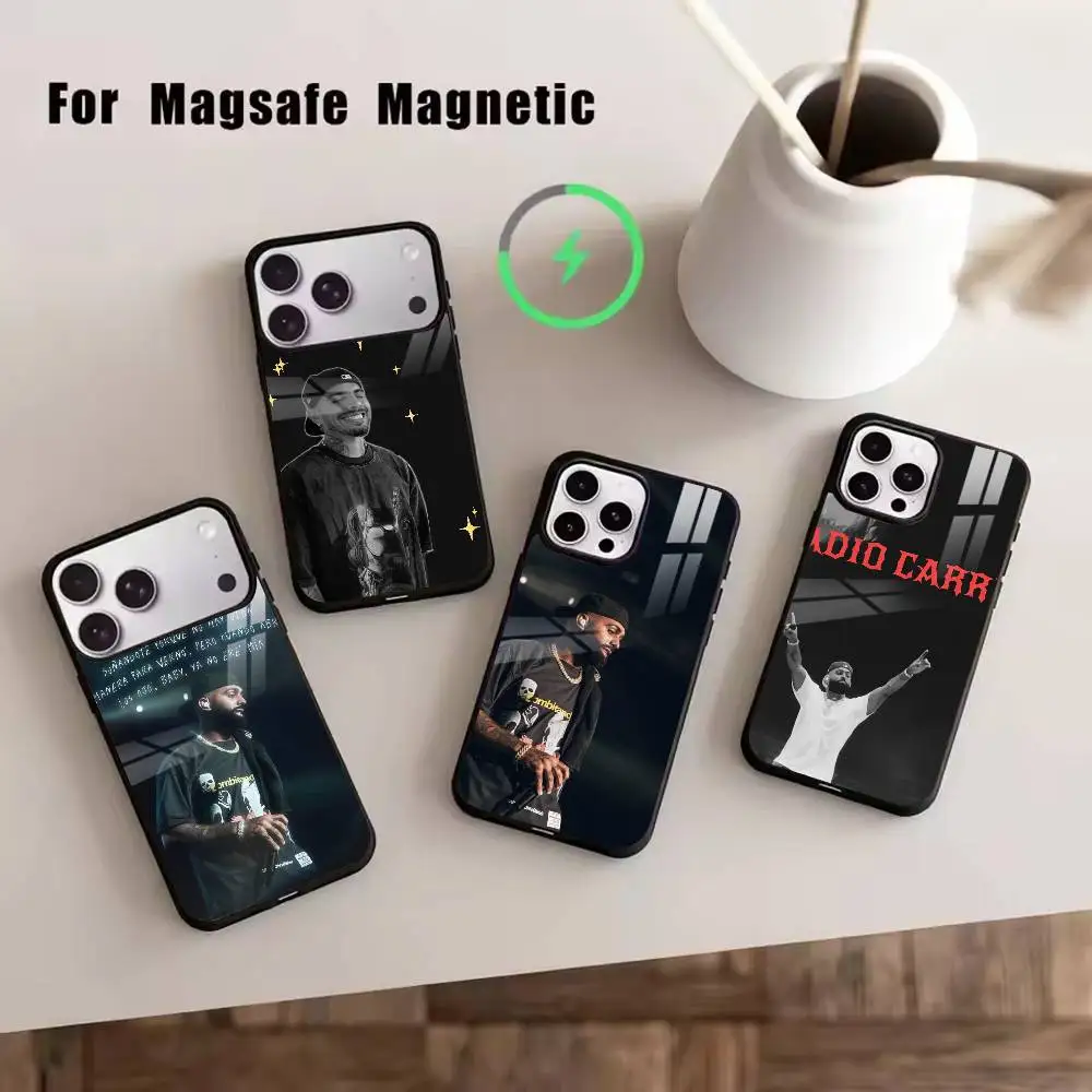 

E-Eladio Carrion DON KBRN Phone Case For iPhone17,16,15,14,13,12,11 Plus,Pro Magnetic with Magsafe Wireless Charging